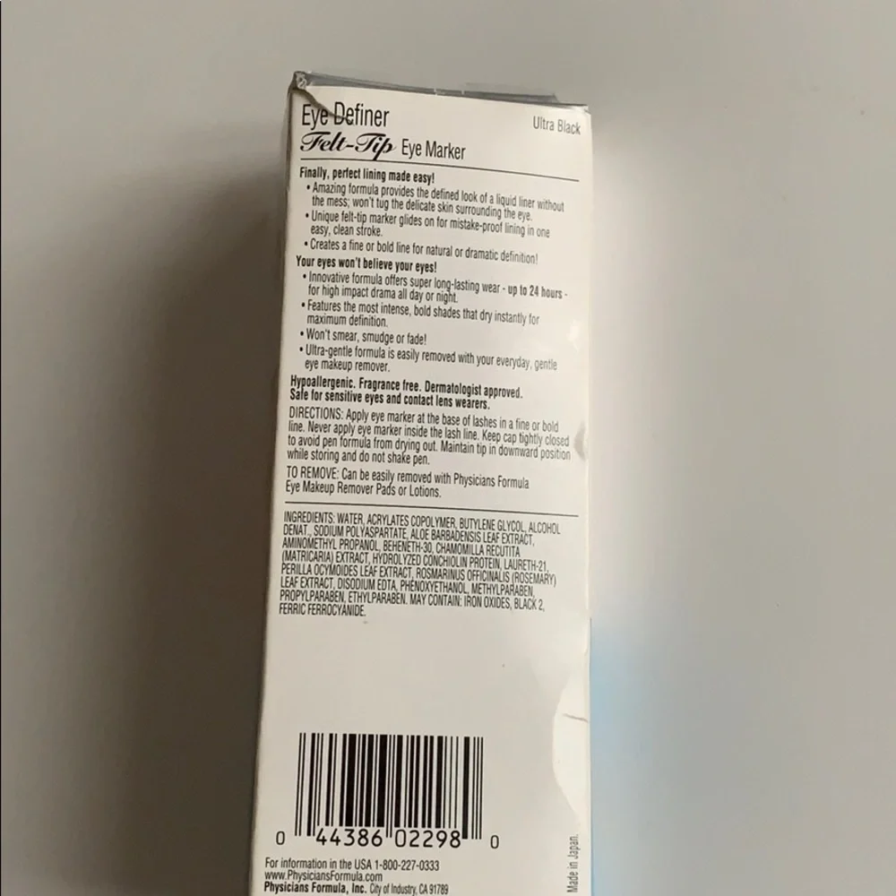 3/$25 Physicians formula eye felt‎ tip eyeliner
